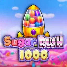 Sugar Rush 1000 by Pragmatic Play, showcased at kansino-casino.net – game logo